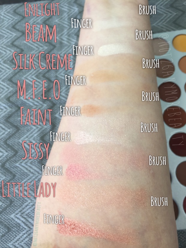 JaclynHillxMorphe Palette Jaclyn Hill Morphe palette honest fan review and swatches
